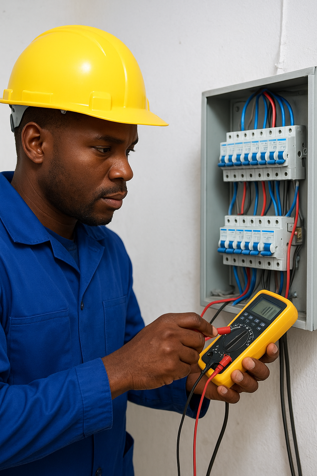 Photo of Umar Yaqub, electrician